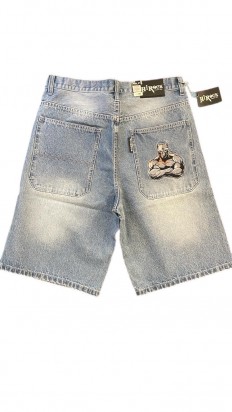לצפייה במוצר HiRock Grey Hip-Hop Shorts – Bulldog